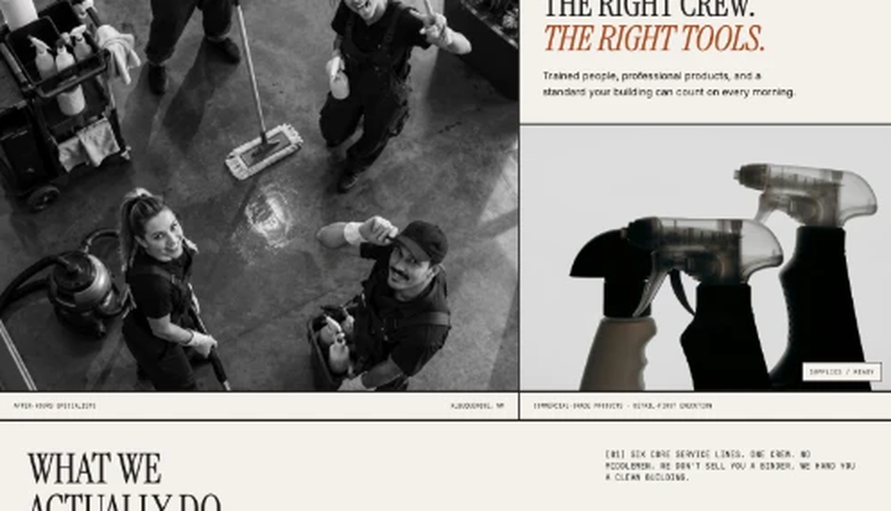 The Night Crew website — File 002 · The people — who actually shows up